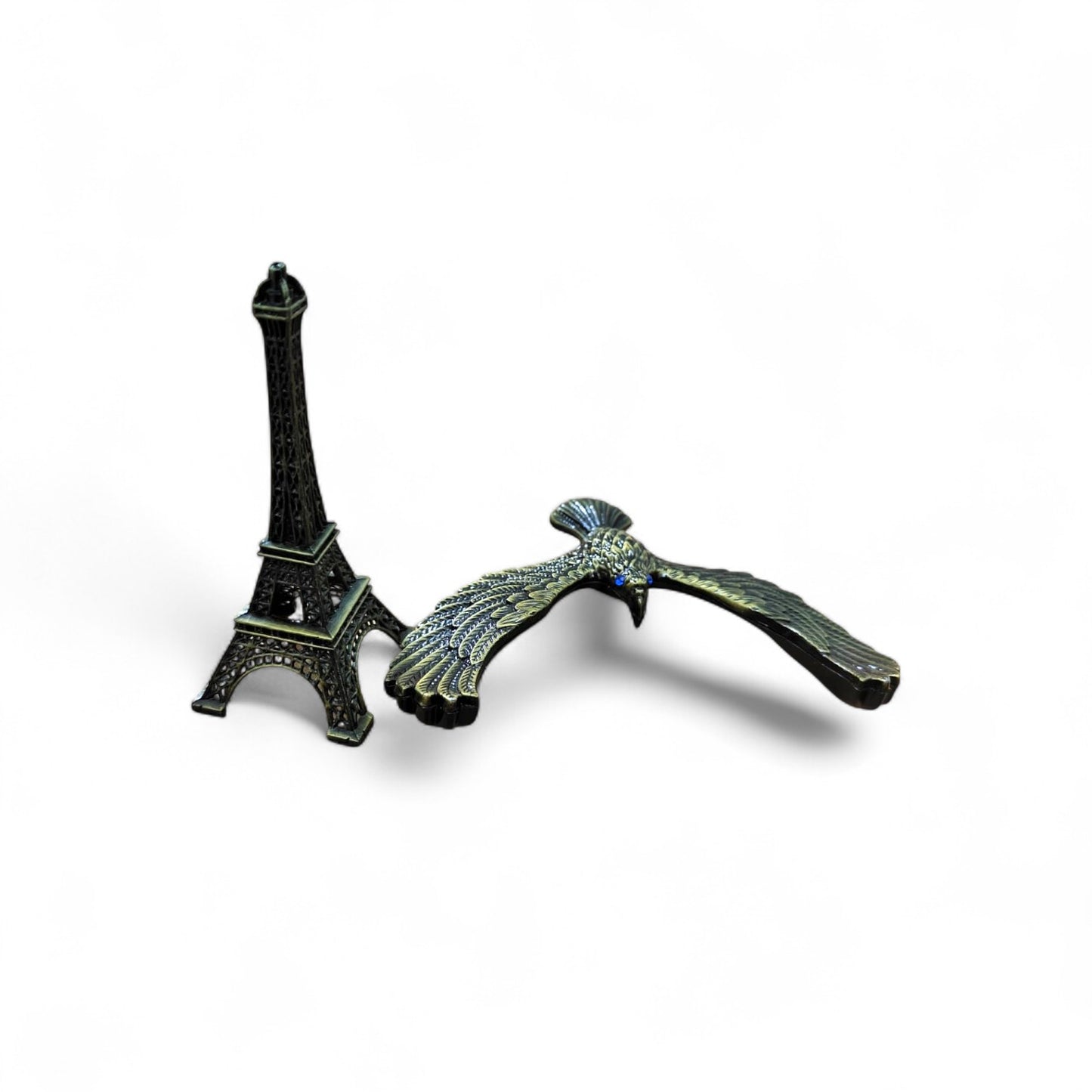N&N Balancing Eagle on Eiffel Tower