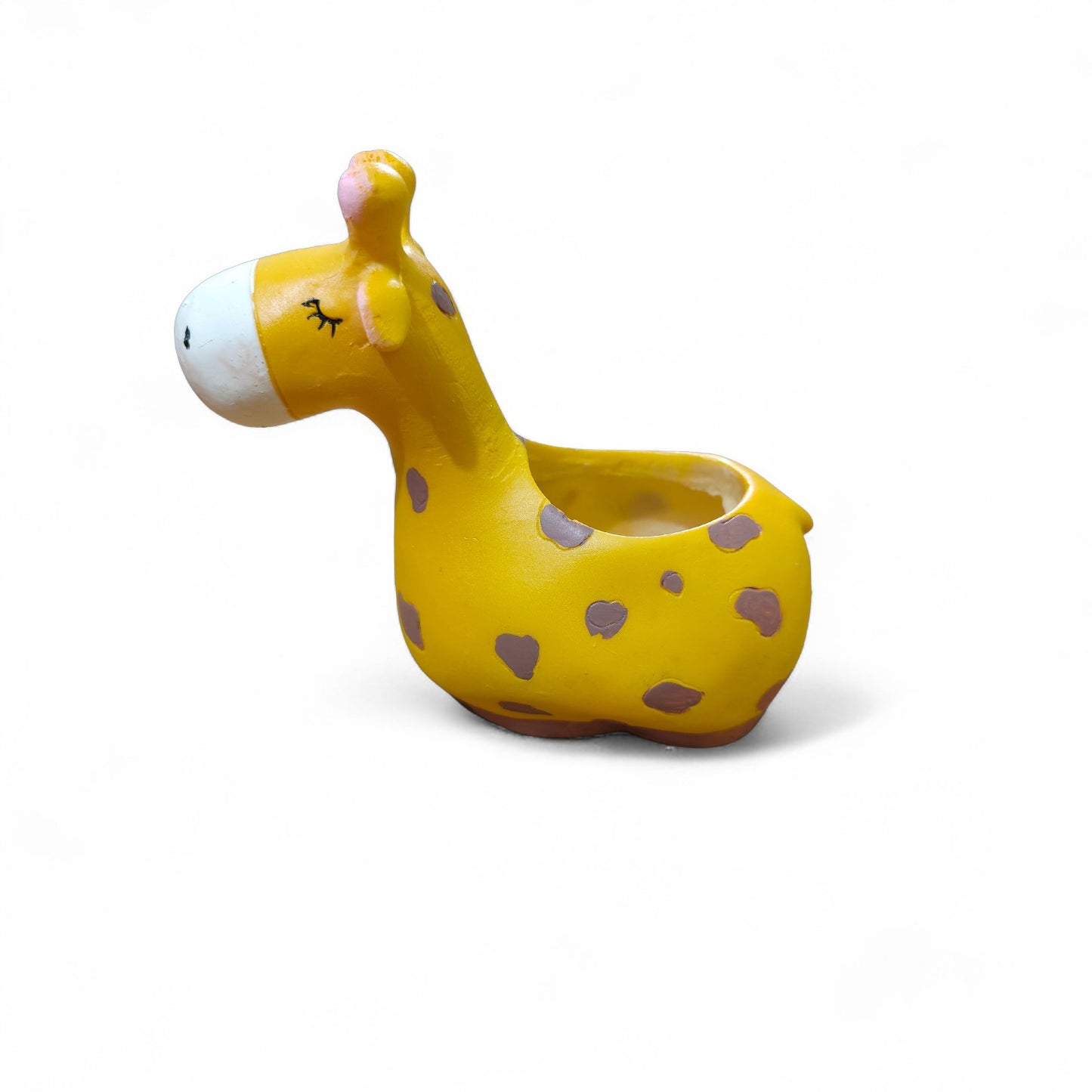 Nook & Nettle Handcrafted Mini Cute Giraffe Planter