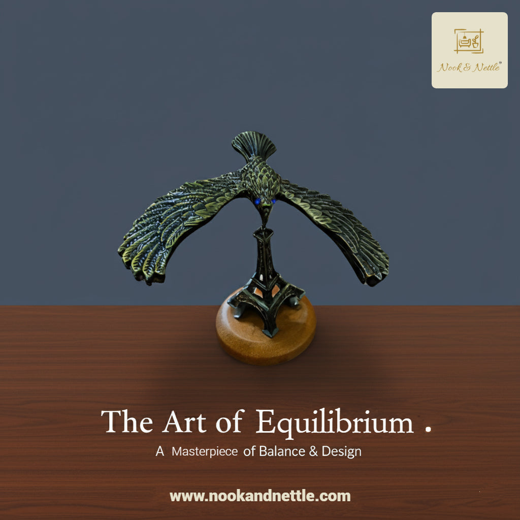 N&N Balancing Eagle on Eiffel Tower