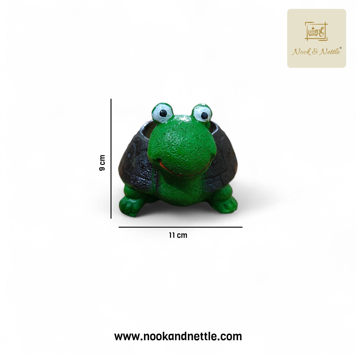 N&N Tortoise Planter Pot for Home & Office Décor