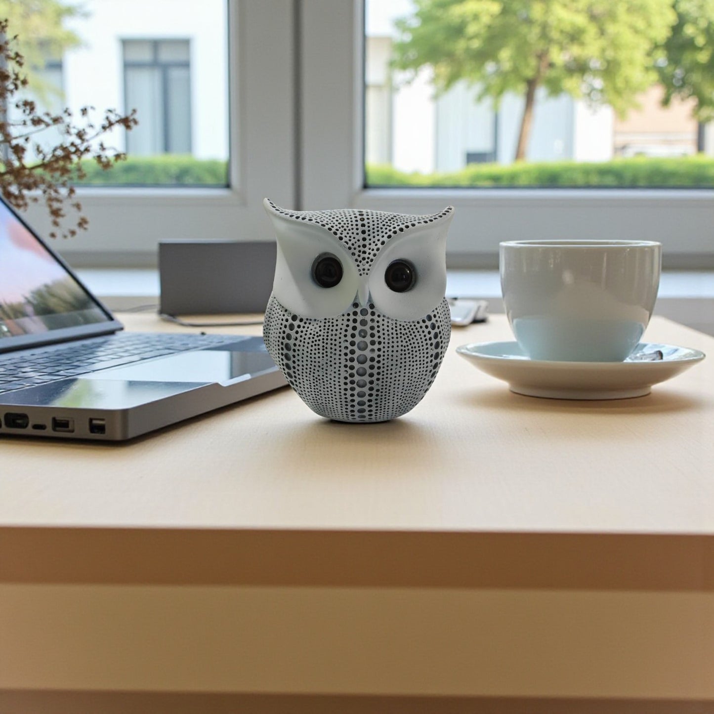 Nook & Nettle Silver Handcrafted Classy Owl